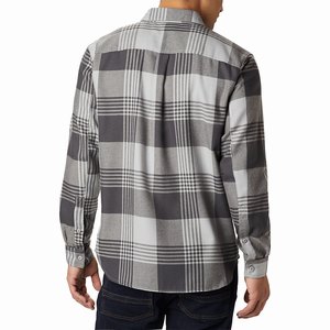 Columbia Silver Ridge™ 2.0 Flannel Skjorta Herr Grå/Svarta (NAKLB2851)